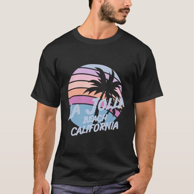 La Jolla Beach California T Shirt (Framsida)