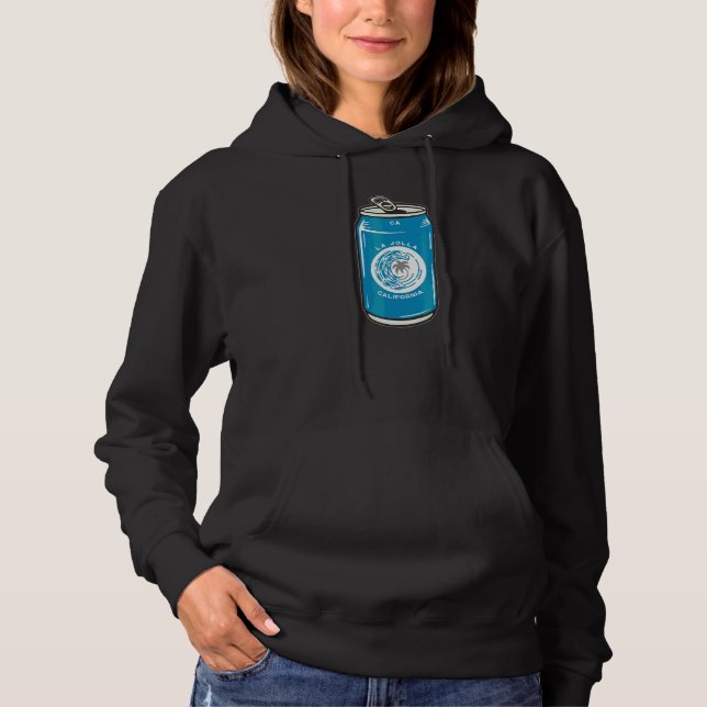 La Jolla California Ca Öl Läsk Läskedryck Dricker  T Shirt (Framsida)