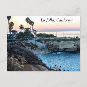 La Jolla California Kusten Vykort