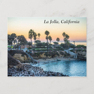 La Jolla California Kusten Vykort