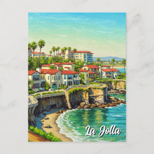La Jolla California Travel Vykort