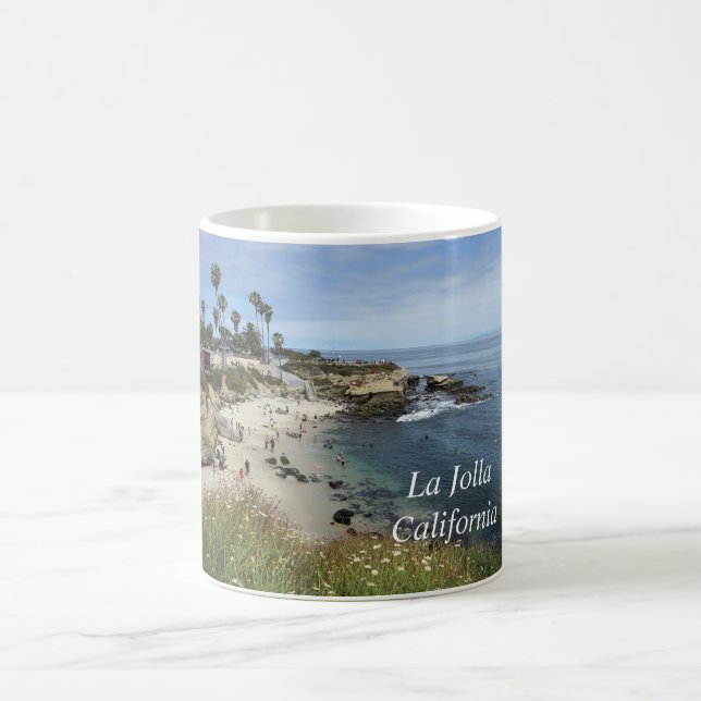 La Jolla Cove i Kalifornien Kaffemugg (Center)
