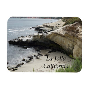 La Jolla Cove i Kalifornien Magnet