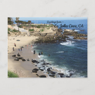 La Jolla Cove, Kalifornien Vykort