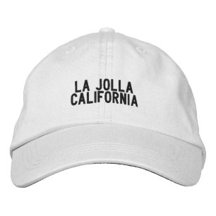 La Jolla Kalifornien Hatt Broderad Keps