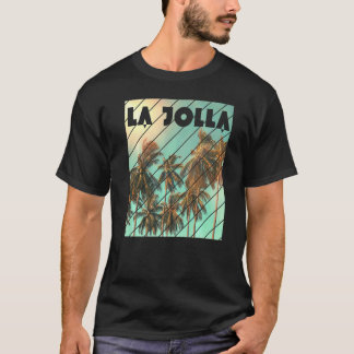 La Jolla Kalifornien Strand Sommarlov Vintage T Shirt