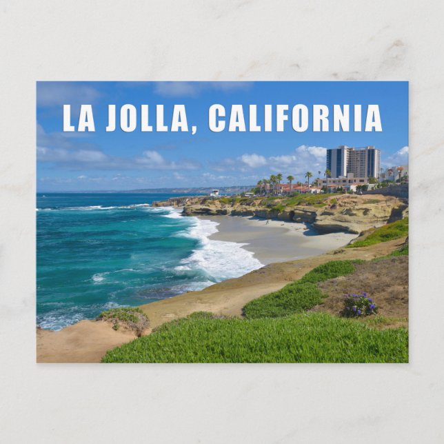 La Jolla, Kalifornien Vykort (Framsida)