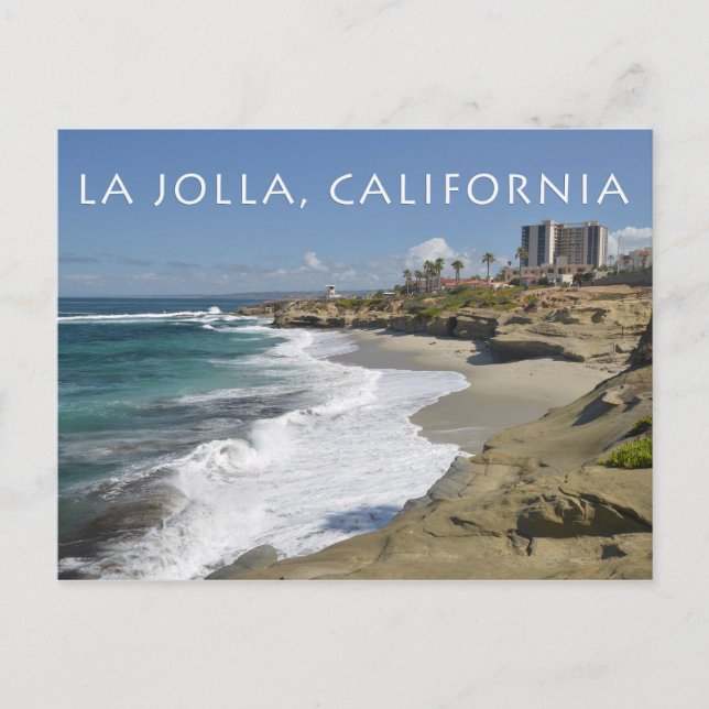 La Jolla, Kalifornien Vykort (Framsida)