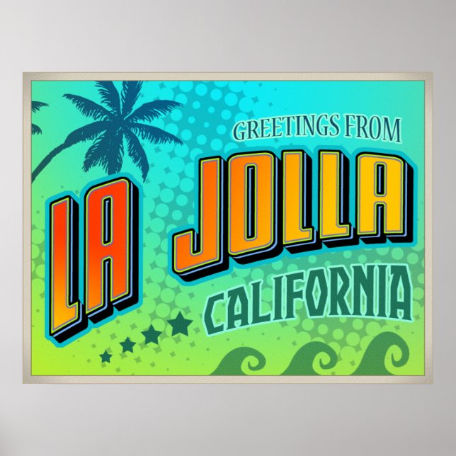 LA JOLLA POSTER (Framsidan)