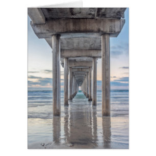La Jolla, Scripps Pier Hälsningskort