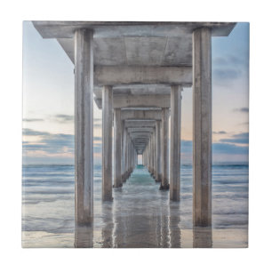 La Jolla, Scripps Pier Kakelplatta
