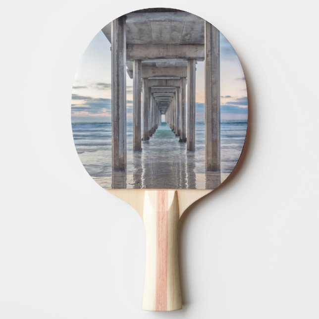 La Jolla, Scripps Pier Pingisracket (Framsidan)
