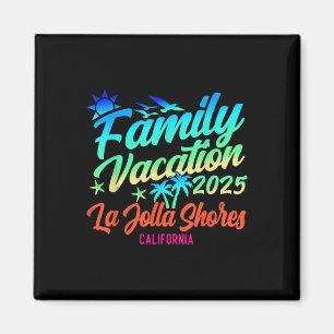 La Jolla Shores Strand Kalifornien Familjesemester Magnet