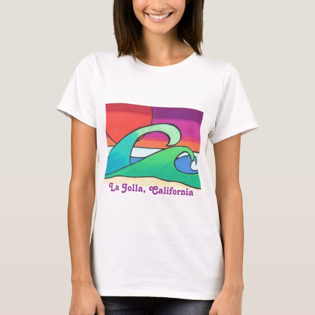 La Jolla skjorta för CA T Tee (Framsida)