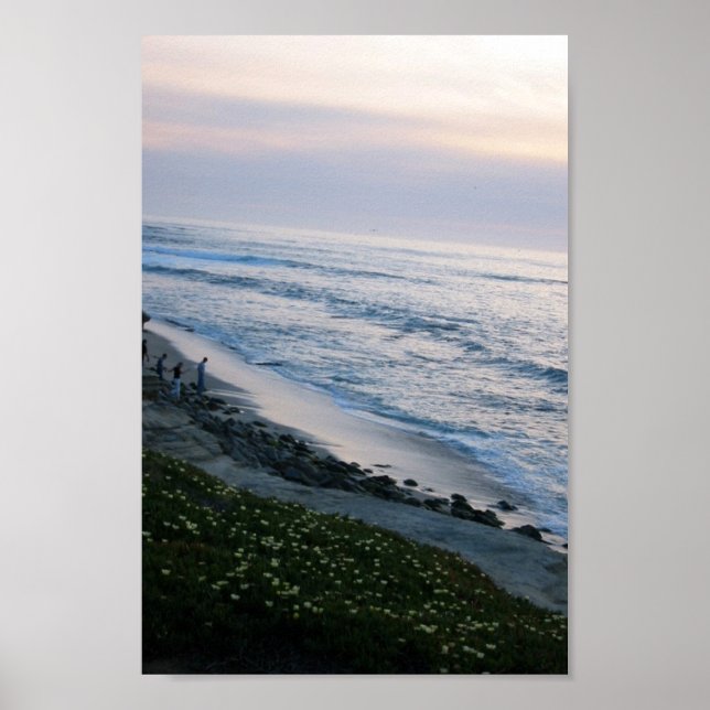 La Jolla Sunset Poster (Framsidan)