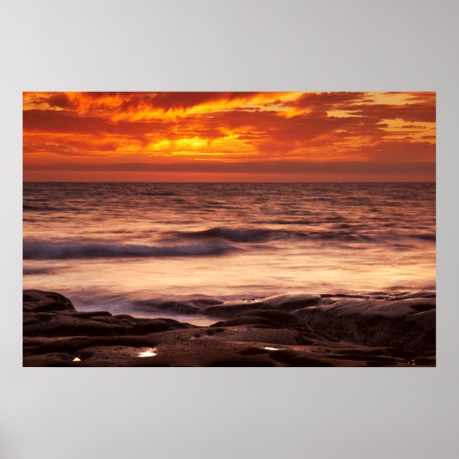 La Jolla Tide Bassäng Poster (Framsidan)