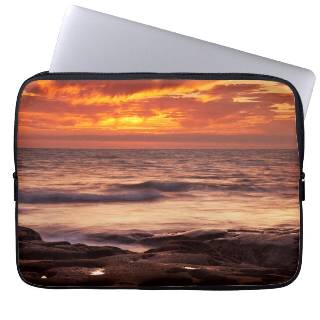 La Jolla Tide Pools Laptop Fodral (Framsidan)