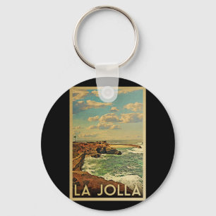La Jolla Vintage resor - Kalifornien Kusten Nyckelring