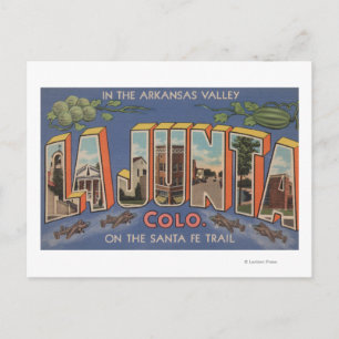 La Junta, Colorado - Stora Brev Scenes 2 Vykort