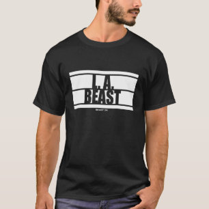 LA L A Beast Idrottsman Bodybuilding Gains Gym Fit T Shirt