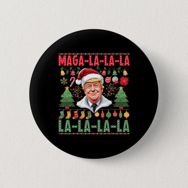 La La Donald Trump Potus 47 God jul 1 Knapp (Framsida)