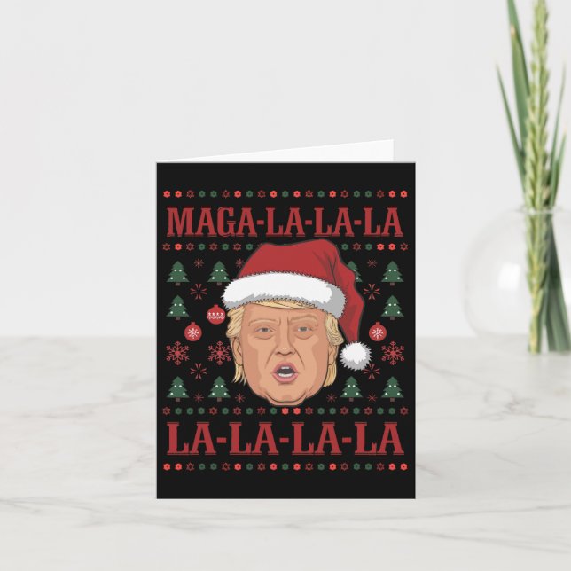 La La Donald Trump Potus 47 God jul 2 Kort (Framsida)