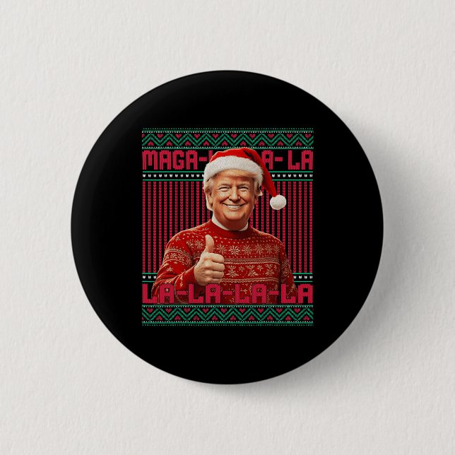 La La Donald Trump Potus 47 God jul Swea Knapp (Framsida)