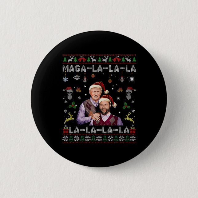 La La Donald Trump Potus 47 God jul Swea Knapp (Framsida)