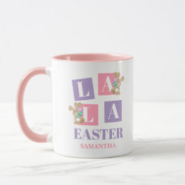 La La Easter Cute Spring Bunny Mug Mugg
