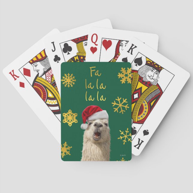 La La Llama Casinokort (Baksidan)
