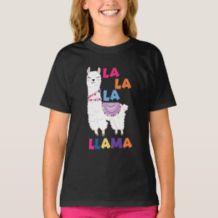 La La Llama - Funny Singing Llama T Shirt
