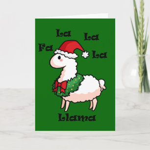 La La Llama Helgkort