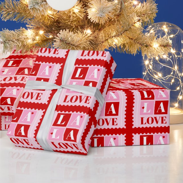 La La Love Alla hjärtans dag Presentpapper (Helgdagar)