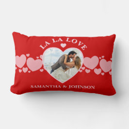 La La Love Valentine’s Day Couple Photo Lumbarkudde