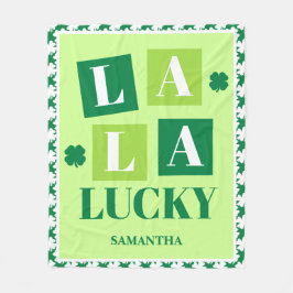 La La Lucky St. Patrick’s Day Fleecefilt