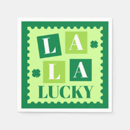 La La Lucky St. Patrick’s Day Pappersservett