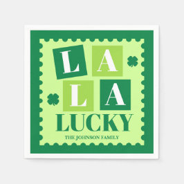 La La Lucky St. Patrick’s Day Party Pappersservett