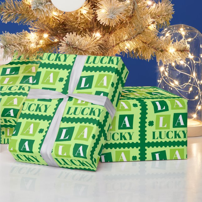 La La Lucky St. Patrick's Day Presentpapper (Helgdagar)