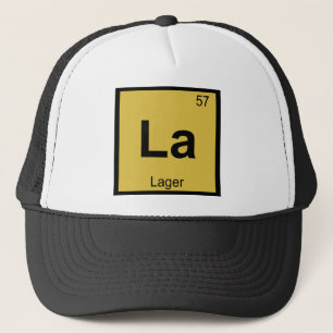 La - Lager Ölkemi Periodiska Systemet Symbol Keps