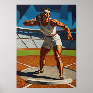 LA LANCEUSE DE POIDS (Shot Putter) Poster