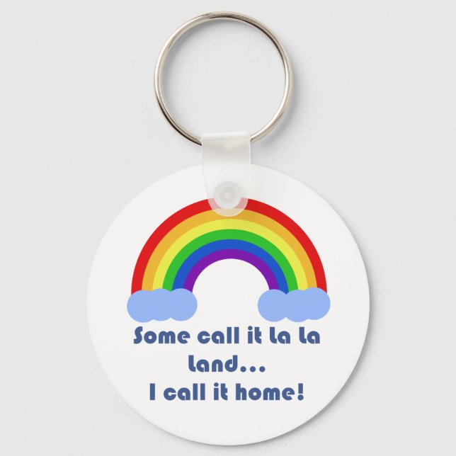 "La Land Keychain" Nyckelring (Framsida)