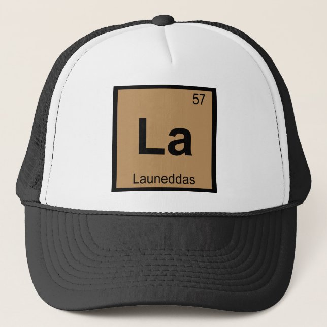 La - Launeddas Musik Kemi Periodiska Systemet Keps (Framsida)