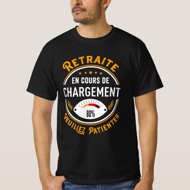 La Légende Prend Sa Retraite 2026 T Shirt (Framsida)