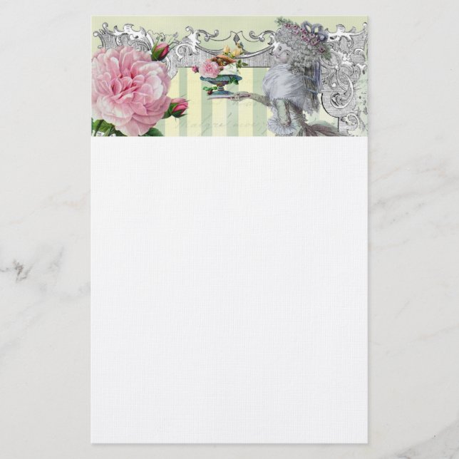 La Lettre D'amour Brevpapper (Framsida)