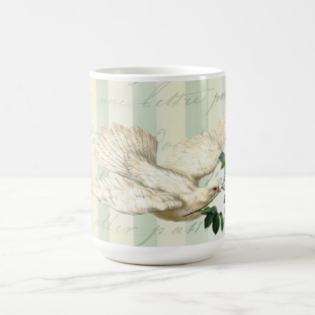 La Lettre D'amour Dove Kaffemugg (Center)