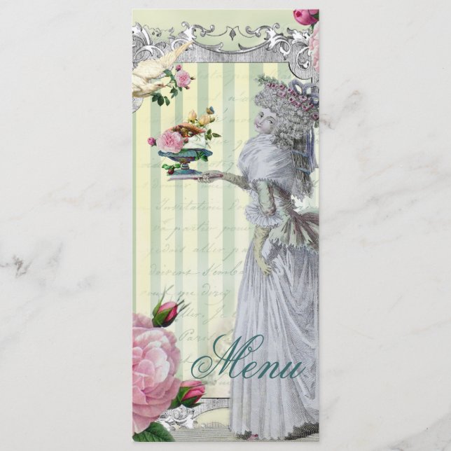 La Lettre D'kärlek Menu Meny (Framsida)