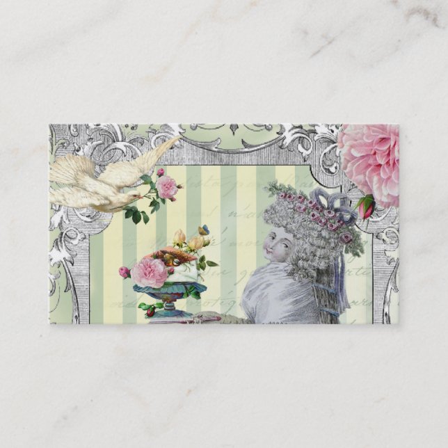 La Lettre D'kärlek Visitkort (Framsida)