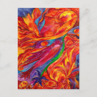 "La Libertad de un Pájaro" Vykort