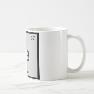 La - Llamas Kemi Periodiska Systemet Element Kaffemugg
