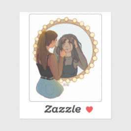 La Llorasangre Sticker - JH Design Klistermärken